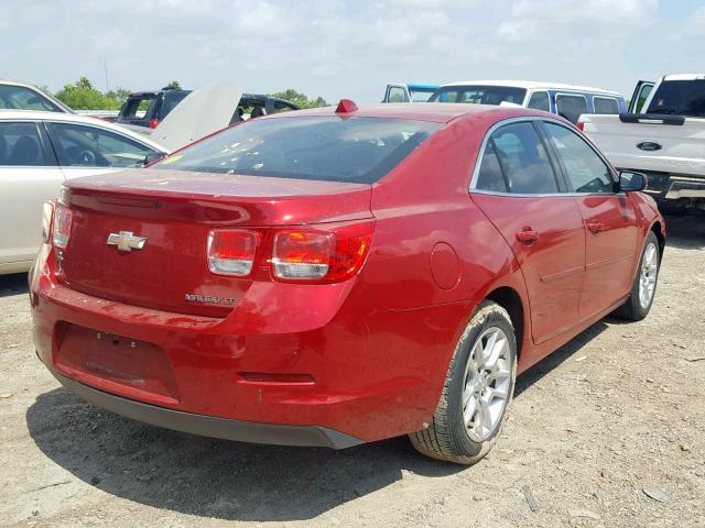1G11C5SL7EF152984 - 2014 CHEVROLET MALIBU 1LT RED photo 4