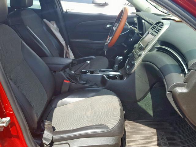 1G11C5SL7EF152984 - 2014 CHEVROLET MALIBU 1LT RED photo 5