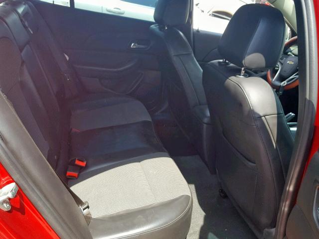 1G11C5SL7EF152984 - 2014 CHEVROLET MALIBU 1LT RED photo 6