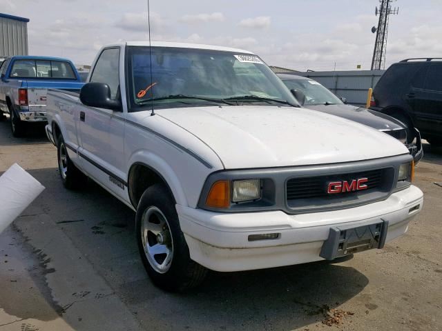 1GTCS1440S8500349 - 1995 GMC SONOMA WHITE photo 1