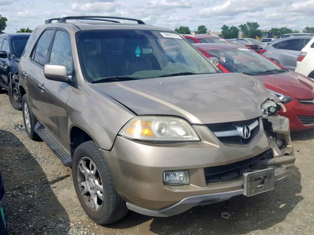 2HNYD18875H522354 - 2005 ACURA MDX TOURIN GOLD photo 1