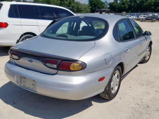 1FALP52U2VA212217 - 1997 FORD TAURUS GL SILVER photo 4