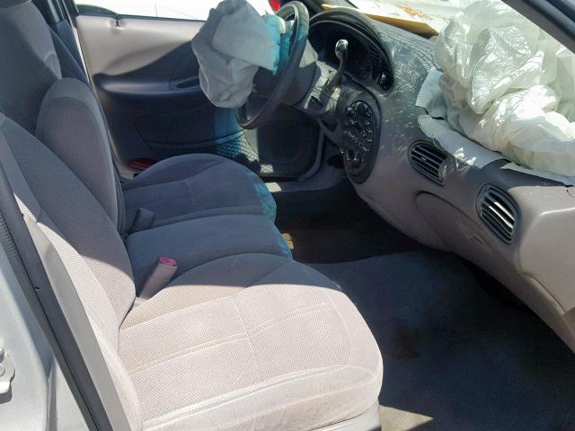 1FALP52U2VA212217 - 1997 FORD TAURUS GL SILVER photo 5