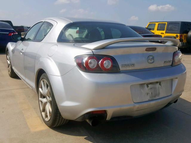 JM1FE17PX90403064 - 2009 MAZDA RX8 SILVER photo 3