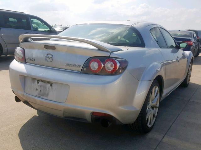 JM1FE17PX90403064 - 2009 MAZDA RX8 SILVER photo 4