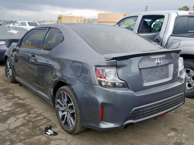 JTKJF5C70E3068693 - 2014 TOYOTA SCION TC CHARCOAL photo 3