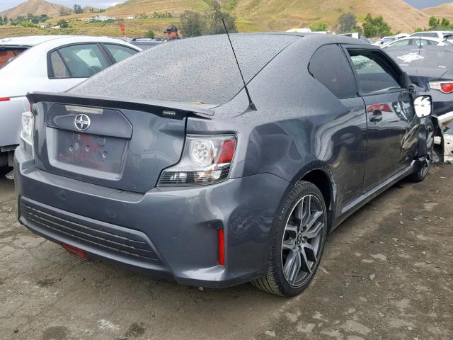 JTKJF5C70E3068693 - 2014 TOYOTA SCION TC CHARCOAL photo 4
