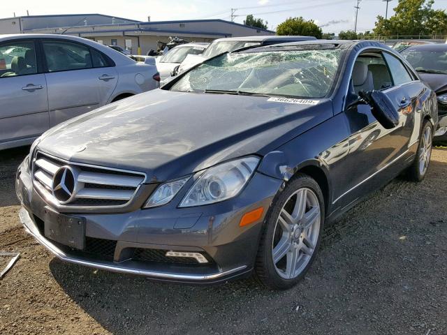 WDDKJ5GBXAF025597 - 2010 MERCEDES-BENZ E 350 GRAY photo 2