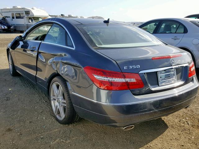 WDDKJ5GBXAF025597 - 2010 MERCEDES-BENZ E 350 GRAY photo 3