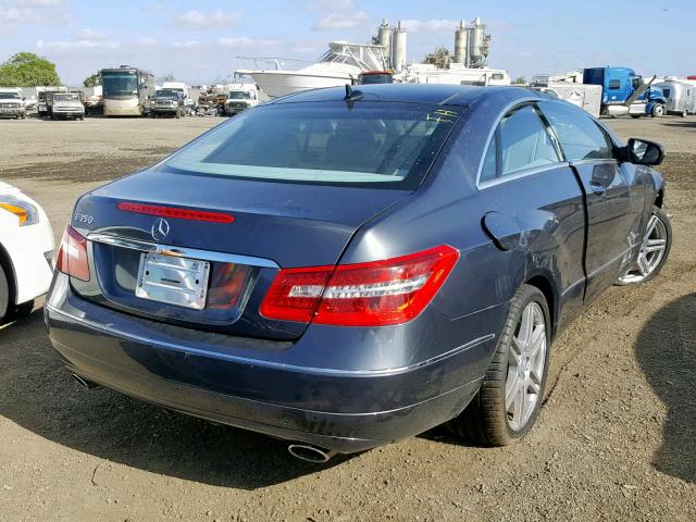 WDDKJ5GBXAF025597 - 2010 MERCEDES-BENZ E 350 GRAY photo 4