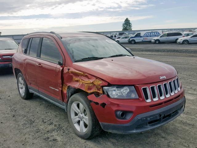 1C4NJDBB4ED776642 - 2014 JEEP COMPASS SP 红色 照片 1
