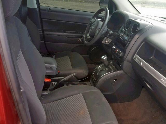 1C4NJDBB4ED776642 - 2014 JEEP COMPASS SP 红色 照片 5