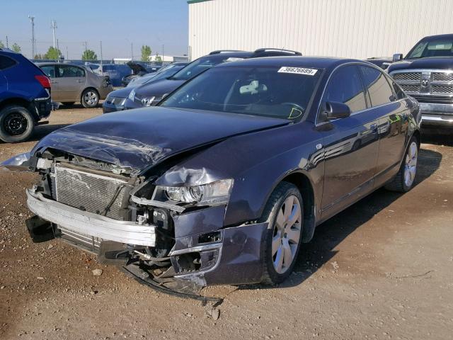 WAUDH74F97N107544 - 2007 AUDI A6 3.2 QUA GRAY photo 2