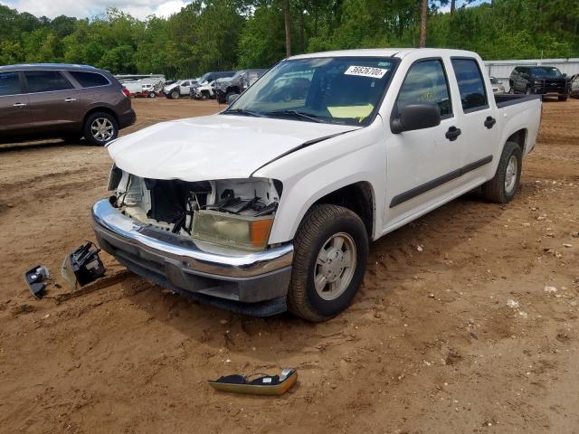 1GCCS136858202865 - 2005 CHEVROLET COLORADO WHITE photo 2