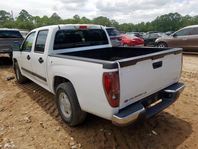 1GCCS136858202865 - 2005 CHEVROLET COLORADO WHITE photo 3