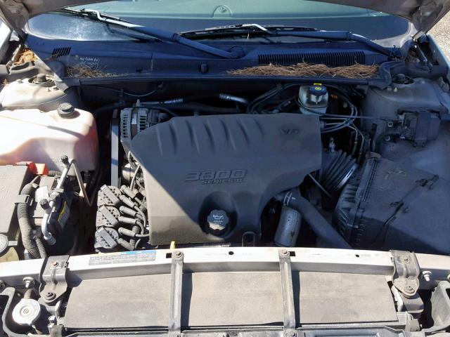 1G2HY52K84U216138 - 2004 PONTIAC BONNEVILLE SILVER photo 7