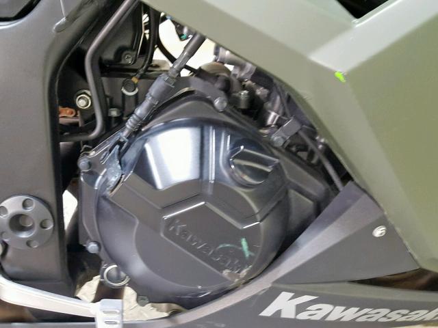 JKAEX8B15FDA21236 - 2015 KAWASAKI EX300 B GREEN photo 12