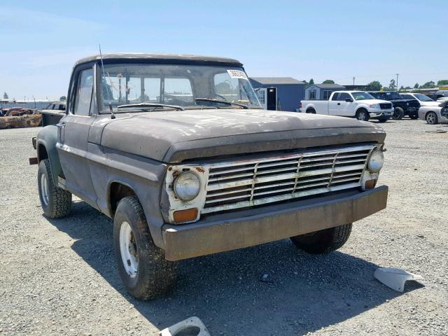 F11YRD69107 - 1968 FORD PICK UP BLACK photo 1