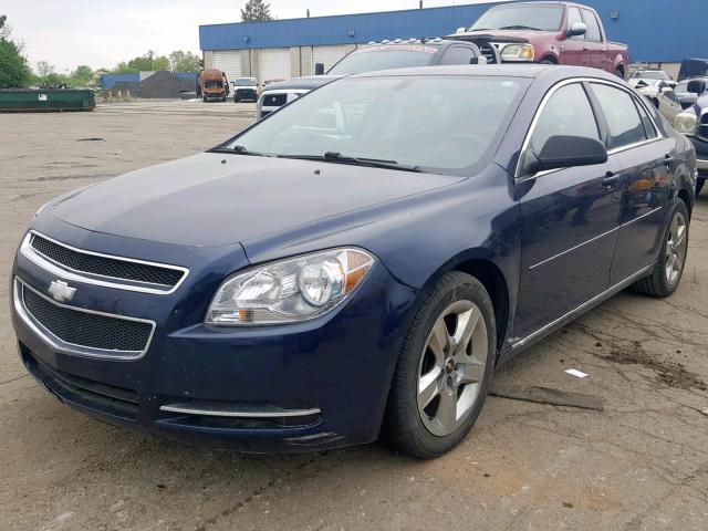 1G1ZC5EB8A4133324 - 2010 CHEVROLET MALIBU 1LT 蓝色 照片 2