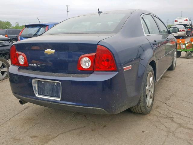 1G1ZC5EB8A4133324 - 2010 CHEVROLET MALIBU 1LT 蓝色 照片 4