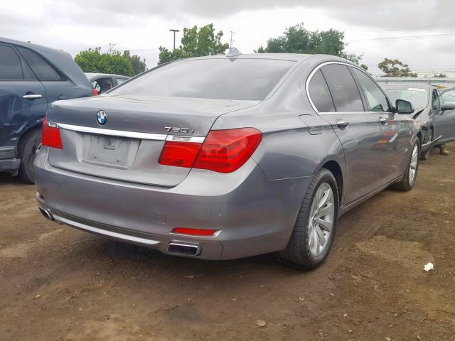 WBAKA8C58BCY36407 - 2011 BMW ALPINA B7 GRAY photo 4