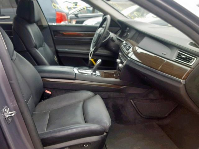 WBAKA8C58BCY36407 - 2011 BMW ALPINA B7 GRAY photo 5