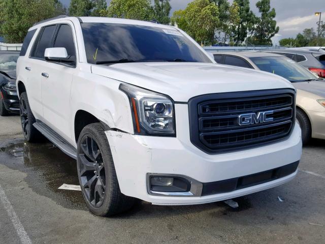 1GKS1AKCXGR319001 - 2016 GMC YUKON SLE WHITE photo 1