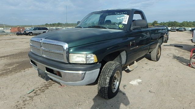 3B7KF26Z4XM590011 - 1999 DODGE RAM 2500 GREEN photo 2