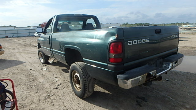 3B7KF26Z4XM590011 - 1999 DODGE RAM 2500 GREEN photo 3