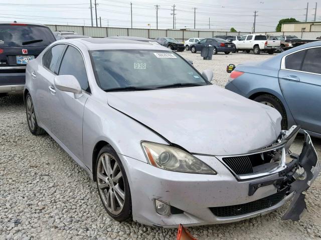 JTHBK262985085022 - 2008 LEXUS IS 250 SILVER photo 1