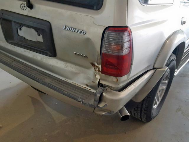 JT3GN87R4X0129585 - 1999 TOYOTA 4RUNNER LI SILVER photo 9