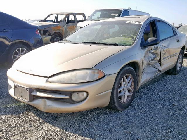 2B3HD56J3XH662294 - 1999 DODGE INTREPID E GOLD photo 2