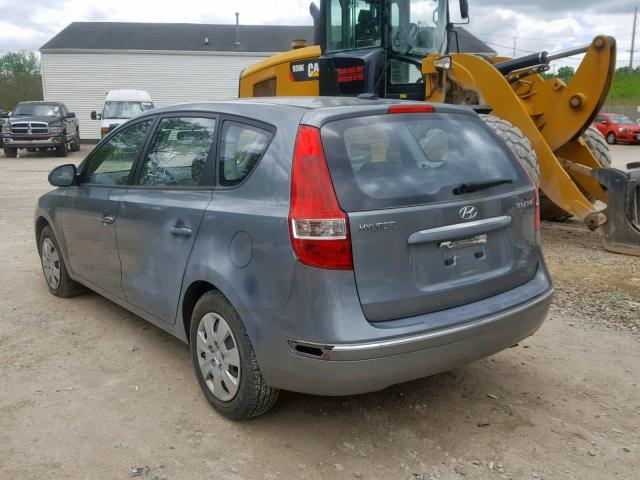 KMHDB8AE5AU085198 - 2010 HYUNDAI ELANTRA GRAY photo 3