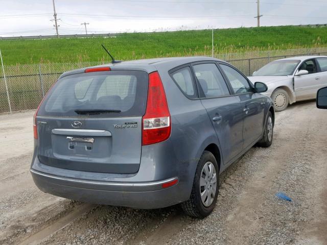 KMHDB8AE5AU085198 - 2010 HYUNDAI ELANTRA GRAY photo 4