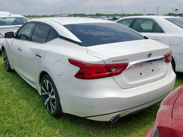 1N4AA6APXJC408589 - 2018 NISSAN MAXIMA 3.5 WHITE photo 3