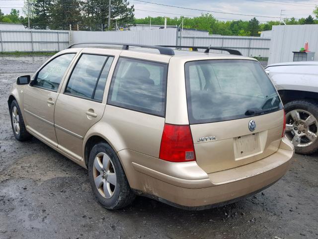 WVWSL61J24W053117 - 2004 VOLKSWAGEN JETTA GLS GOLD photo 3