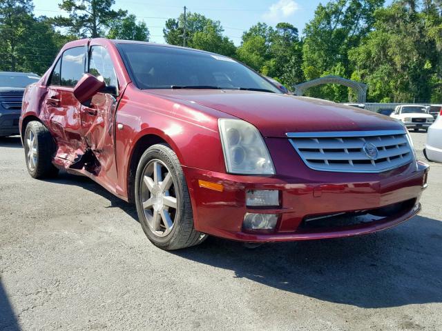 1G6DW677650154390 - 2005 CADILLAC STS RED photo 1