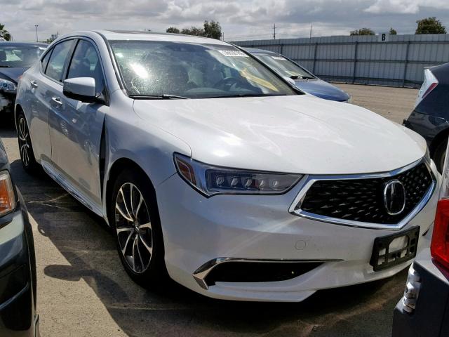 19UUB2F57JA012928 - 2018 ACURA TLX TECH WHITE photo 1