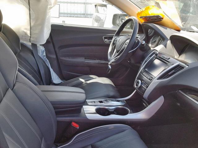 19UUB2F57JA012928 - 2018 ACURA TLX TECH WHITE photo 5