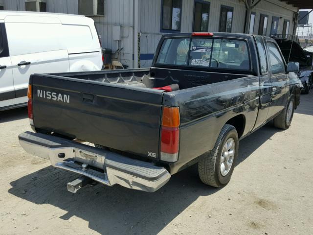 1N6SD16SXTC372571 - 1996 NISSAN TRUCK KING BLACK photo 4