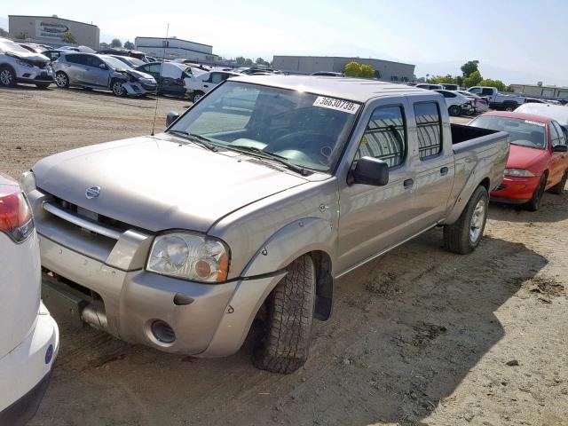 1N6ED29X64C447410 - 2004 NISSAN FRONTIER C BROWN photo 2