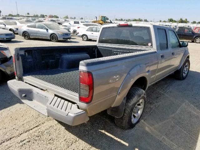 1N6ED29X64C447410 - 2004 NISSAN FRONTIER C BROWN photo 4