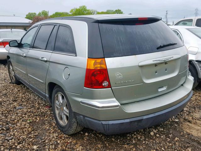 2C8GF68464R177301 - 2004 CHRYSLER PACIFICA GREEN photo 3