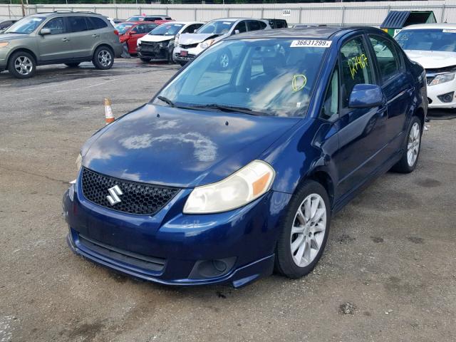 JS2YC415385101663 - 2008 SUZUKI SX4 CONVEN BLUE photo 2