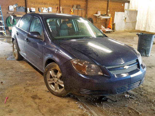 1G1AT58H497291053 - 2009 CHEVROLET COBALT LT BLUE photo 1