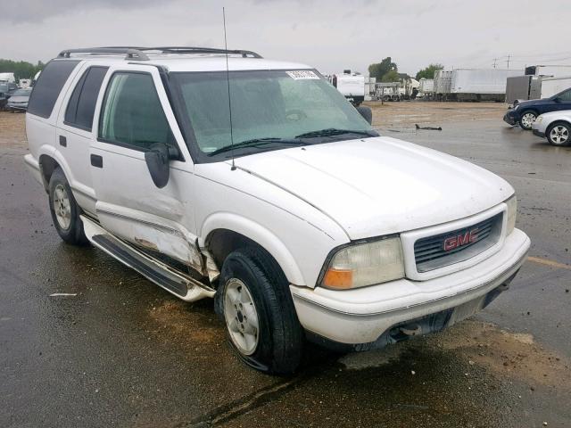 1GKDT13W4W2541486 - 1998 GMC ENVOY BLACK photo 1