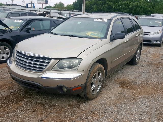 2C8GM68454R378984 - 2004 CHRYSLER PACIFICA GOLD photo 2