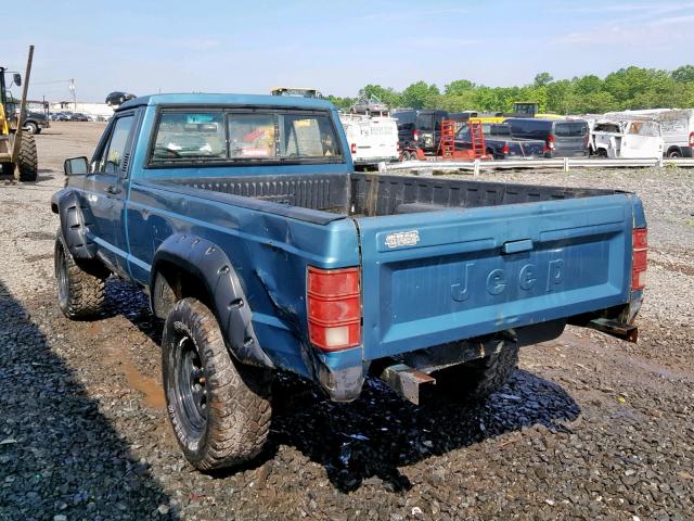 1JTML65R1JT221012 - 1988 JEEP COMANCHE P BLUE photo 10