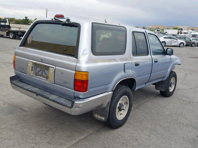 JT3VN39W2R0148619 - 1994 TOYOTA 4RUNNER VN BLUE photo 4