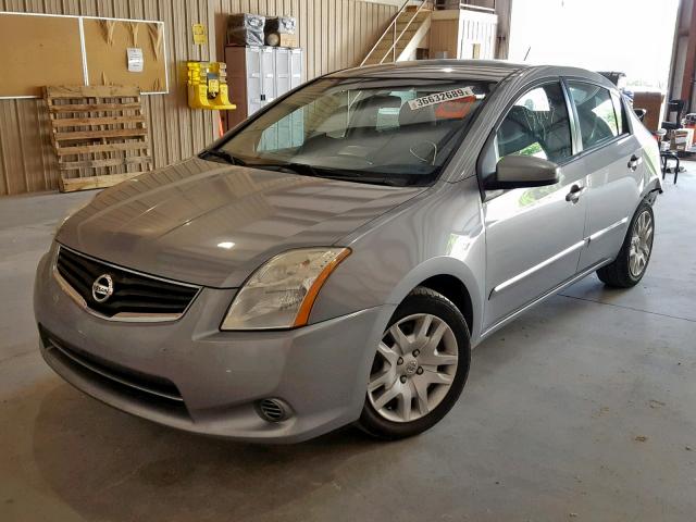 3N1AB6AP2BL692039 - 2011 NISSAN SENTRA 2.0 SILVER photo 2